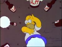 Click to watch 'Duffless' (popup) The Simpsons